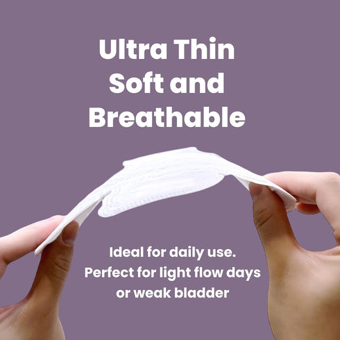 Women,30 Count uNeat Panty Liners for Women & Teens, Pantiliners with Wings, Mini Sanitary Pads, Light Periods