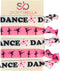 Infinity Collection Dance Hair Ties - 5 Ouchless Ponytail Holders for Girls Dance Recitals