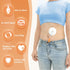 Feeding Tube Pad G Tubes Button Pads Holder Covers, Peg Tube Supplies Catheter Support, Extra Soft and Absorbent Pads