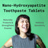 Canary Toothpaste Tablets Peppermint, Chewable Nano-Hydroxyapatite Teeth Cleaning Tablet, Zero Waste, 240 Count