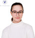 VisionGlobal Blue Light Blocking Glasses for Women/Men, Anti Eyestrain Stylish Oval Frame, Anti Glare (Black Purple,