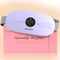 Besky Portable Cordless Menstrual Heating Pad for Cramps, 3 Heat Levels, Rechargeable Small Heating Pad for Pain Relief