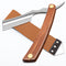 Professional Straight Razor with Strope - Premium Stainless Steel Barber Shaver Razor for Men’s Grooming (NO.150)