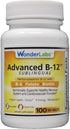 Sublingual Vitamin B12 (1000 mcg), B6 (5mg), Folic Acid (400 mcg) & Biotin (25mcg), 100 Tablets