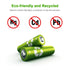 EBL AA Rechargeable Batteries 2500mAh (10 Pack - 5 Colors) Pre-Charged 1.2V NiMH Double A Battery