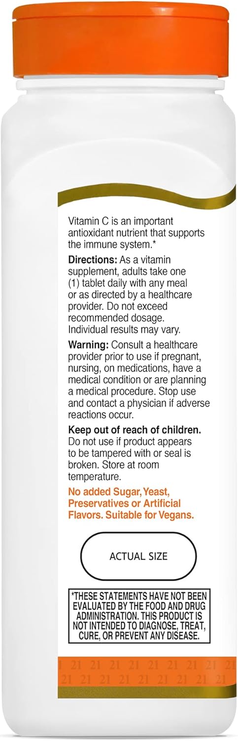21st Century C 1000 mg Tablets, 110 Count