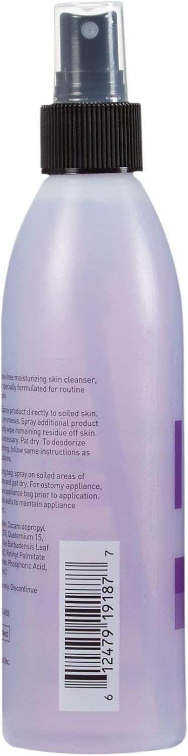 McKesson Perineal Skin Cleanser with Aloe, 8 oz Rinse-Free Body Wash for Incontinence Care