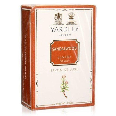 Yardley Sandalwood Luxury Soap, 100G, Pack of 3