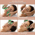 Gua Sha Massager Tool, 2 Pcs Natural Jade Stone Guasha Board for Physical Therapy and SPA Acupuncture