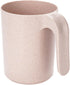 Jeanoko Portable Lightweight Mouthwash Mug for Travel and Home Use, Minimalist Toothbrush Cup for Bathroom Material