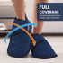 NEWGO Foot Ice Pack Slippers, 2 Pack Reusable Gel Cold Pack Slippers for Plantar Fasciitis, Achilles Tendonitis Relief