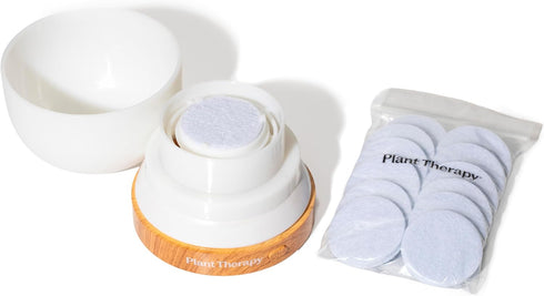 Plant Therapy Home AuraDrop Fan Diffuser - Designed for Easy, Everyday Use, Gentle Airflow from Built in Fan