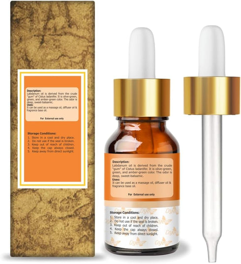 Crysalis Labdanum (Cistus ladanifer) Oil - 1.01 Fl Oz (30ml)