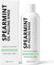 Hlonns Spearmint Oil Pulling Rinse, Cold-Pressed Coconut Oil for Whitening Teeth Mouthwash, 237ML/8