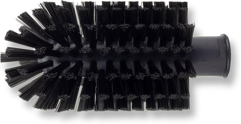 SPARTA Industrial Tank Brush Head, Drain Brush with 3/4" Thread Hole for Commercial Use, Black