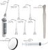 IINCOOY 3 Tonsil Stone Remover Kit Electronic Vacuum Oral Care Mouth Cleaner with Suction Modes Instant Suction Tools