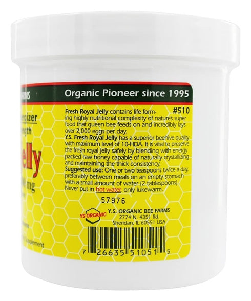 YS Eco Bee Farms 21 oz YS Royal Jelly/Honey Bee - Royal Jelly In Honey Ultra Strength, gel