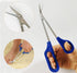 Long Handle Toenail Scissors for Seniors - Easy Reach Clipper for Thick Toe Nail with Ingrown Toenail File