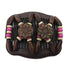 LOVEF 4 Pcs Wood Double Combs, Magic Hair Clips, Bun Maker Hair Accessories