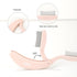 MSQ Eyelash Separator Tool, Folding Eyelash Comb Brush, Khaki Lash Comb for Eyelash Makeup