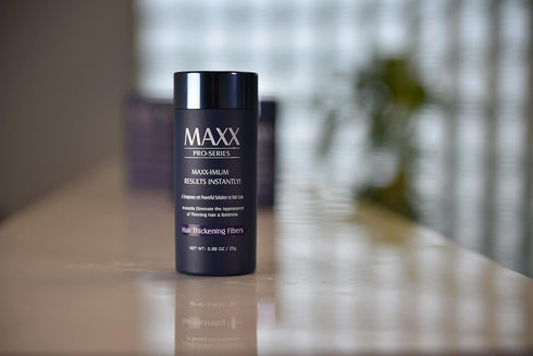Volumizing Hair Fibers with Real Keratin for Thinning Hair, 60 Days+ Supply, Dermatologist Tested, Black