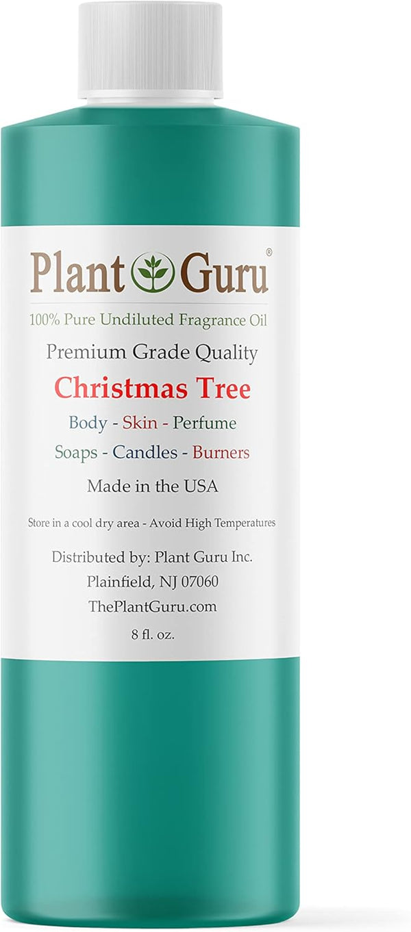 Christmas Tree Fragrance Oil, 8 fl. oz. Holiday Scented Oil for DIY Soap Making, Candles, and Lotions