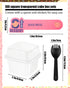 Wuqoioo 100 Pack Plastic Dessert Cups, Disposable Dessert Cups With Lids And Spoons Yogurt Parfait Containers, Tiramisu
