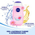 Nivea Bath Shower Water Lily Oil, 250 ML, Moisturizing Skin Cleanser