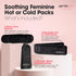 Gentlepak Reusable Perineal Ice & Heat Paks - Washable Sleeves for Postpartum, Pregnancy & Pain Relief (2-Pack Tube)
