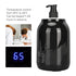 Pissente 110240V Essential Oil Heater, LED Display Temperature Adjust Single Massage Oil Bottle Warmer Portable Single