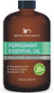 Peppermint Essential Oil - 4 FL OZ - 100% Pure & Natural with Glass Dropper (Premium Peppermint Oil)
