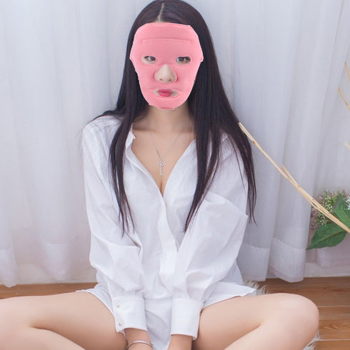 ROSENICE Tourmaline Gel Magnet Facial Mask, Slimming Beauty Massage Face Masks