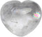 Healing Crystal Heart Love Carved Palm Worry Stone, Chakra Reiki Balancing (Rock Quartz)