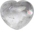 Healing Crystal Heart Love Carved Palm Worry Stone, Chakra Reiki Balancing (Rock Quartz)