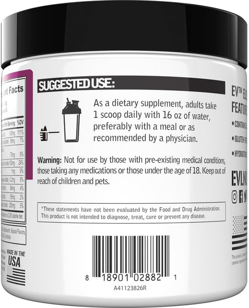 Hydration Drink Ultimate Electrolytes Powder - Quick Replenishing Mix with 8 Key Electrolytes & Antioxidants (Berry