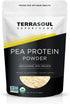 Terrasoul Superfoods Organic Pea Protein (Unflavored, Smooth Texture), 1.5 Pounds