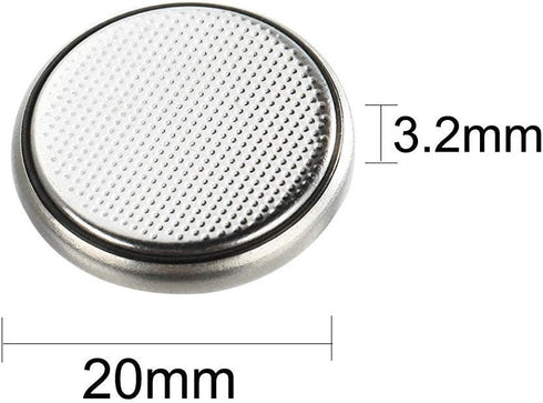 100Packs CR2032 Lithium Battery 3V cr2032 Coin Cell 230mAh Bulk