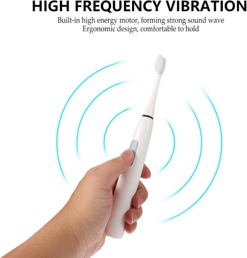 Waterproof Black Electric Toothbrush for Portable Oral Care