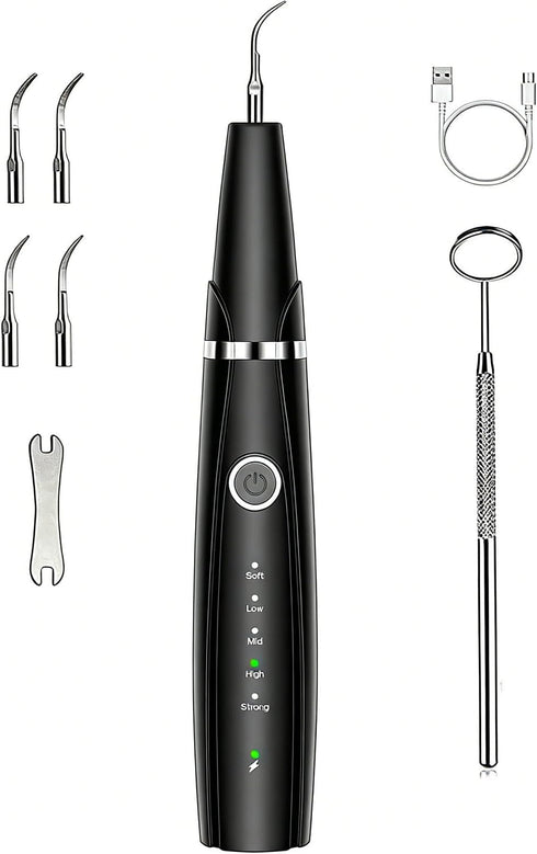 Ujhosld Sonic Electric Toothbrush, Dental Cleaner with LED Light, 5 Modes Teeth Cleaning
