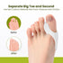 Bukihome Bunion Cushion Protector, 8 Packs Bunion Corrector Pads for Big Toe, Gel Shield for Foot Pain Relief (White)