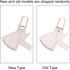 Body Caliper, 0-80MM Skinfold Caliper for Body Fat Measurement, Weight Loss Tester, 2 Colors (White)