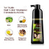 No-Stain Hair Dye Shampoo for Men & Women, Natural Ingredients, Ammonia & Parabens-Free, 200 mL (Dark Brown)