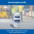 First Aid Only SmartCompliance Eye Wash Solution Refill, Sterile Isotonic Buffered Solution, 4-oz Bottle for Flushing &