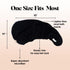 Kitsch Microfiber Hair Towel Wrap - Super Absorbent Quick Dry Towel for Long & Short Curly Hair - Black