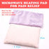 Heating Pad Microwavable - Pain Relief Hot Pack for Muscle Pain, Neck, Shoulders, Arthritis, Lumbar Muscle (Purple)