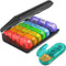 Wopanxye 7-Day Travel Pill Organizer, 3 Times a Day, AM PM Pill Box
