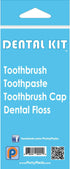 Dental Kit Single Use Portable Kit with Travel Tooth Brush, Tooth Paste, Dental Floss, Mint-Flavored Tooth Picks - 5