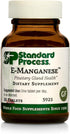 Standard Process E-Manganese, Pituitary Supplements with Calcium Lactate, 50 Tablets