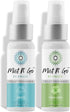 Mist N’ Go by Omaze Travel Bathroom Spray, 2oz x2, Odor Eliminator Toilet Spray for Bathroom Deodorizer