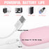 Portable Facial Hair Remover for Women, Painless Electric Shaver with LED Light for Face, Chin, Lip, Bikini